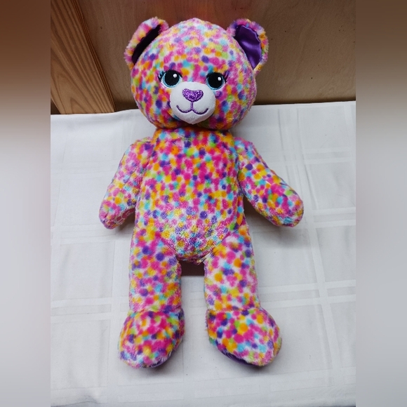 Plush Lot/ 2-Build A Bear Workshop(Rabbit, Confetti Cat) & 1-Care Bear - Picture 4 of 12